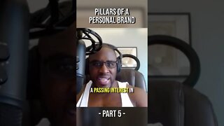 Pillars of a Personal Brand (Part 5) #shorts