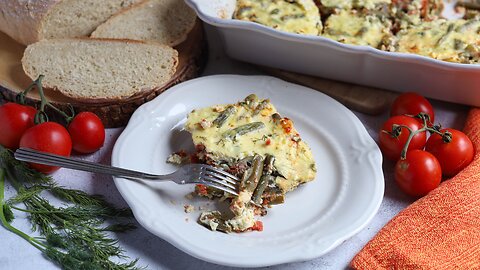 Mediterranean Green Bean Casserole (Low Carb and Gluten Free)