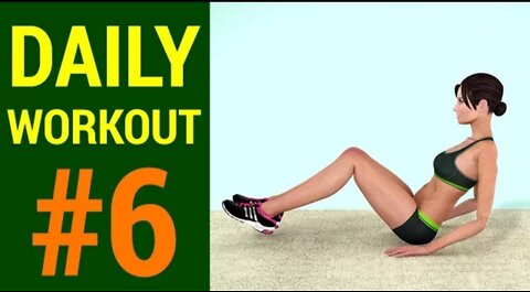 Daily Workout Routine #6: HIIT + Fat Burner + Cardio