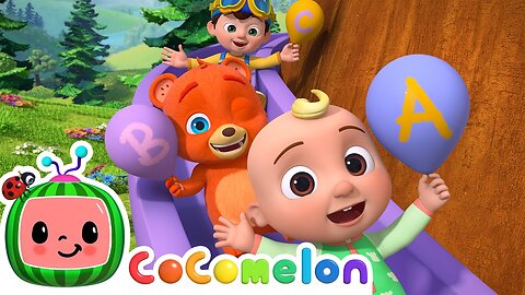 ABC Song with Balloons and Animals - CoComelon Nursery Rhymes & Animal Songs