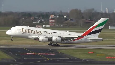 13 # 60-minute A380 take-off and landing process