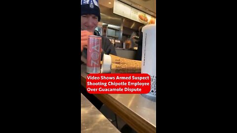 Video of Chipotle Guacamole shooting in Michigan