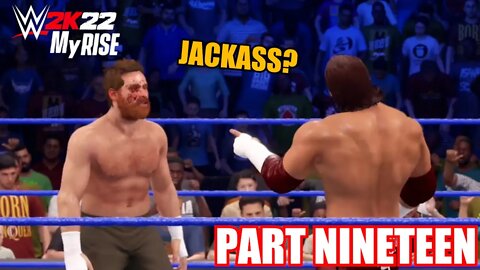 WWE 2K22 MYRISE PART 19 - INTERNATIONAL SUPERSTAR! STUDENT BECOMES TEACHER