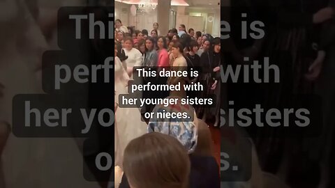 Bride and Girls Perform a Dance at a Hasidic Wedding