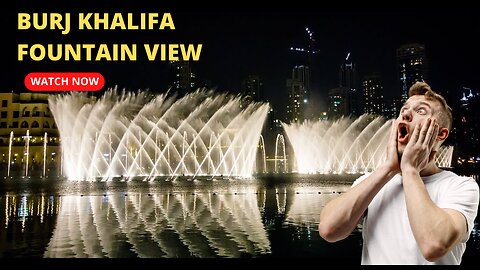 Amazing Dubai Fountain Show with Arabic Music