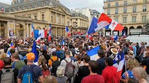 La manifestation qui n’a pas eu lieu selon la chaine LCI - Le 03 Septembre 2022 à Paris - Vidéo 12