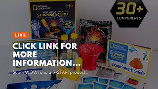 Click link for more information NATIONAL GEOGRAPHIC Earth Science Kit - Over 15 Science Experim...