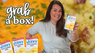 3 JIFFY corn muffin HACKS! | EASY RECIPES using JIFFY mix