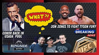 Jones Fighting Fury in the UFC? | Conor Getting Ready ! | Live Stream🟥