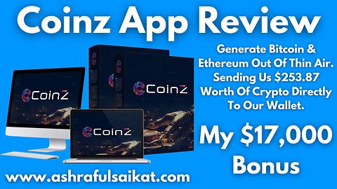 Coinz App Review - Generate Bitcoin & Ethereum On Autopilot (Seyi Adeleke)