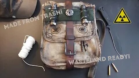 How to Make a Post-Apocalyptic Wasteland Messenger Bag for Costume Easy and No Sewing!