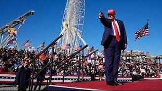 100K people at a New Jersey Rally. Other than that, nothing to see here.