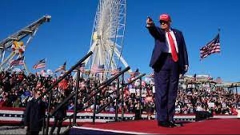 100K people at a New Jersey Rally. Other than that, nothing to see here.