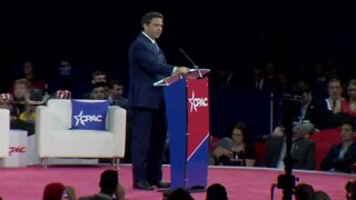 Florida's governor speaks at Conservative Political Action Conference