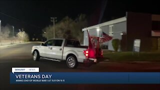 Marking Veterans Day with bell ringing, a parade, other events