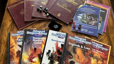 Random Encounters Episode 006. AD&D 2nd Edition Game Night #dungeonsanddragons