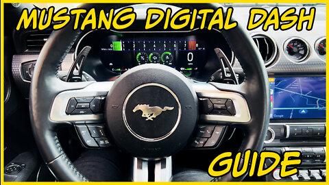 2018+ FORD MUSTANG DIGITAL DASH GUIDE | Tips and Tricks