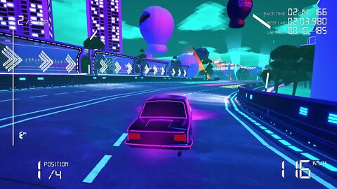 ELECTRO RIDE THE NEON RACING - PF 125p | Moscow | Gameplay PC [1080p 60fps]