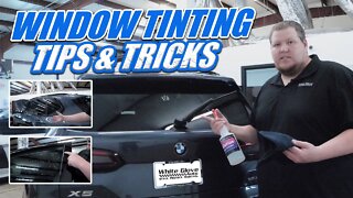 Window Tinting | How to tint windows