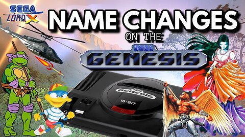 Name Changes on the Sega Genesis