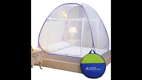 Mosquito Net for double bed with Foldable.