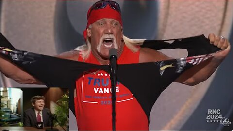Hulk Hogan's Speech At The RNC, With Nick Fuentes