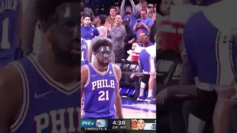 MASKED Embiid shows why HE should be MVP!😈 #shorts