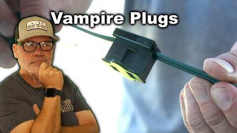 Vampire Plugs and Custom Extension and Jump Cords for Christmas Lights