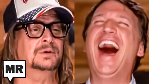 Tucker Laughs Uncontrollably When Kid Rock Claims Trump Shared Secret Info With Him & Ted Nugent