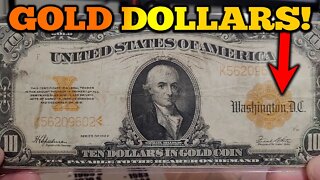OLD Paper Money GOLD Dollar Bills from JM Bullion!