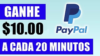 Baixe Esses Aplicativos e Ganhe $10 a Cada 20 Minutos em DINHEIRO NO PAYPAL (Ganhar Dinheiro Online)
