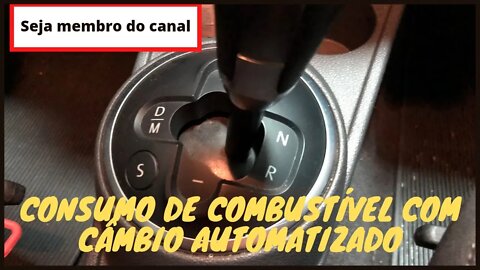 Consumo de combustível de um câmbio automatizado comparado com um manual!