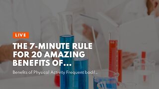 The 7-Minute Rule for 20 Amazing Benefits Of Physical Exercises For A Healthy Life