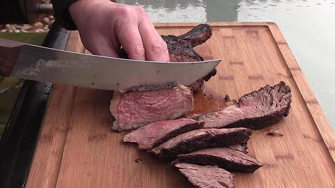 How To Grill a 3 inch Cowboy Steak - Grillin Magic Steak Rub