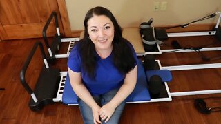 AeroPilates Reformer Short Gal Hack for Better Range of Motion