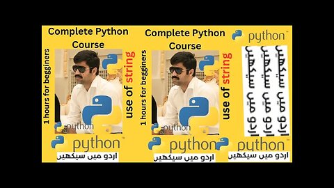 Python Tutorial for Beginners | Basic Python of String (Built-in Function) | python tutorial 01