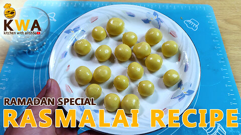 rasmalai recipe ramadan special | Sweet dish | by kitchen with alishba