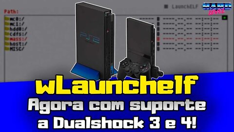 wLaunchelf 4.43x_isr - Versão alternativa com suporte a Dualshock 3 e 4! (controles de PS3 e PS4)