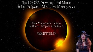 SAGITTARIUS | NEW moon/Solar Eclipse to FULL Moon | APRIL 19-MAY 5 2023 | Sun/Rising Sign