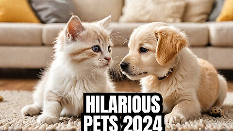 Funniest Animals 2024 😂 Best Funny Cats and Dogs 😻🐶 Part 003 Cute Baby Dogs