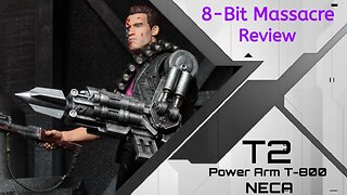 Power Arm T-800 Terminator 2 NECA [Action Figure Review]