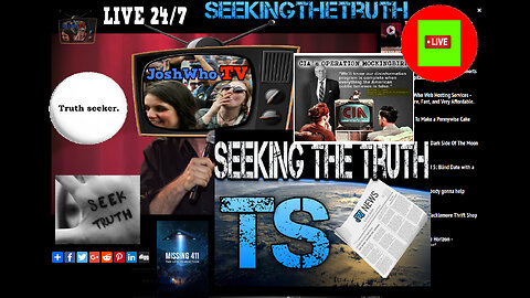 JoshWho Truth Intel TV #SeekingTheTruth Live Stream | Come Hang out