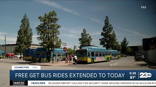 Free GET bus rides on Sept. 7th