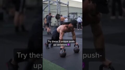 hard to grow chest? do this instead (2 unique push up) #shorts #chestworkouts