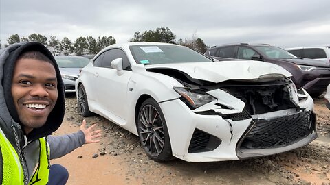 FINALLY LUCKED UP & FOUND ONE! LEXUS RC F WITH 5.0 V8 & 470 HORSEPOWER