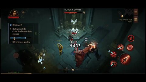 Diablo Immortal Challenge Rift I Quest Guide