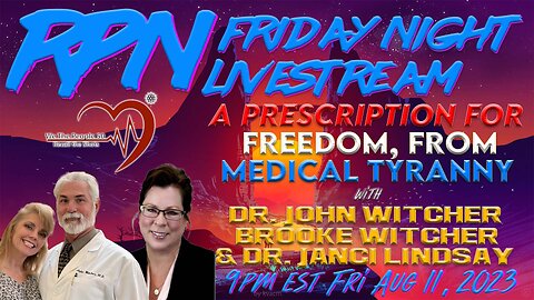 A Prescription for Freedom with We The People 50 - Recall The Shots on Fri. Night Livestream