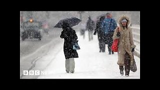 Snowstorms and blizzards across Europe - BBC News