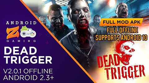 Dead Trigger - Android Gameplay (OFFLINE) (With Link) 203MB