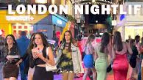London City Nightlife |Summer Night in Central London - London Night Walk